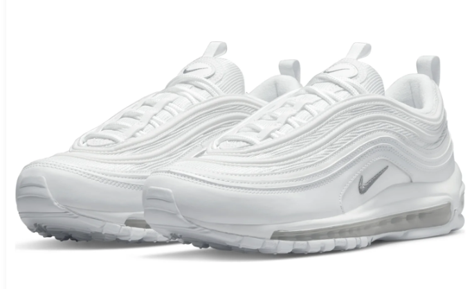 Nike Air Max 97 'Triple White' Men's Shoes