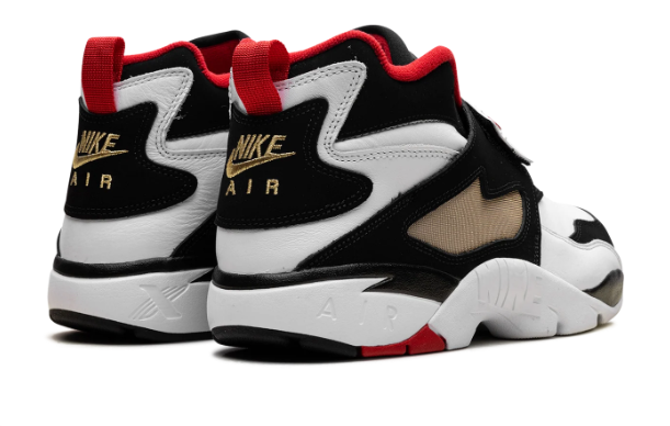 Nike Air Diamond Turf '49ers' (2025) – White/Black/Fire Red | FZ8224-100