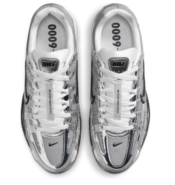 Nike P-6000 'Metallic Silver Sail' Sneakers