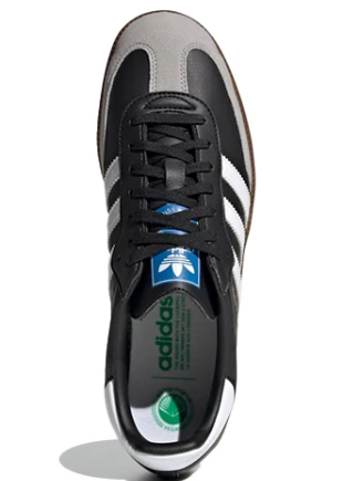 adidas Samba ADV Skate Shoes – Black/White/Grey | KJ0263