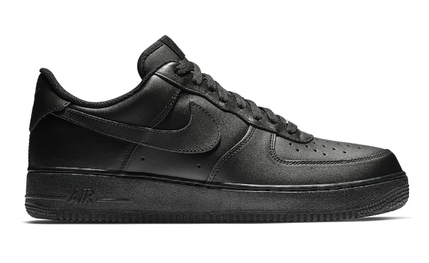 Nike Air Force 1 '07 Shoes - Triple Black