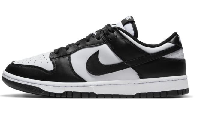 Nike Dunk Low Shoes - White/Black/White