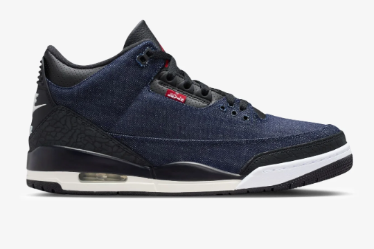 Air Jordan 3 'Levi's - Indigo' Shoes