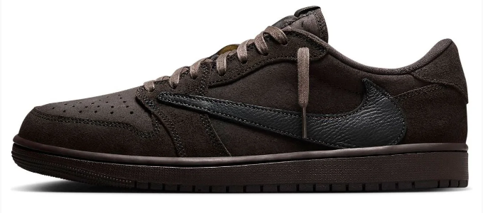 Travis Scott x Air Jordan 1 Retro Low OG SP "Velvet Brown" – Brown/Black