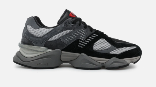New Balance 9060 Sneakers - Black/Castlerock/Rain Cloud
