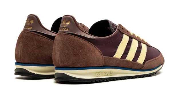 adidas Women's SL 72 OG – Maroon / Almost Yellow / Preloved Brown