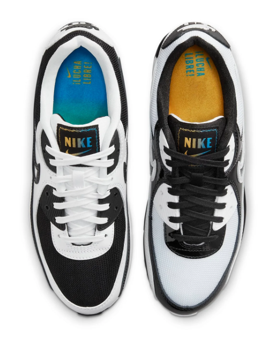 Nike Air Max 90 "Lucha Libre" – Black / White