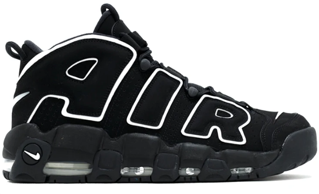 Nike Air More Uptempo "Black White"