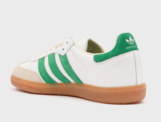 adidas Samba OG – Footwear White / Green | IG1024