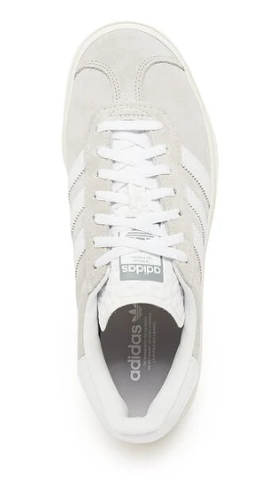 Women's adidas Gazelle Bold Platform Sneakers – Grey/White | HQ6893