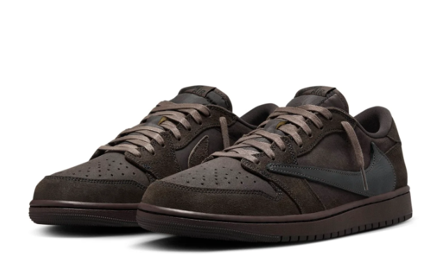 Travis Scott x Air Jordan 1 Retro Low OG SP "Velvet Brown" – Brown/Black