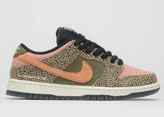 Nike SB x Arts-Rec Dunk Low Pro – Olive/Pink/Beige