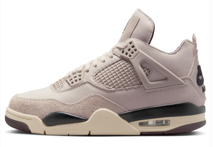 A Ma Maniére x Air Jordan 4 'Fossil Stone' Sneakers