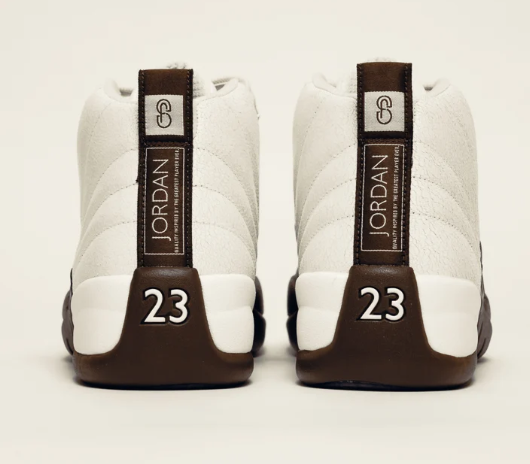 Air Jordan 12 Retro SP x SoleFly "Café" – White / Brown