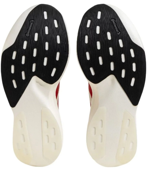 adidas Adizero Evo SL Running Shoes – White/Red | JS1182