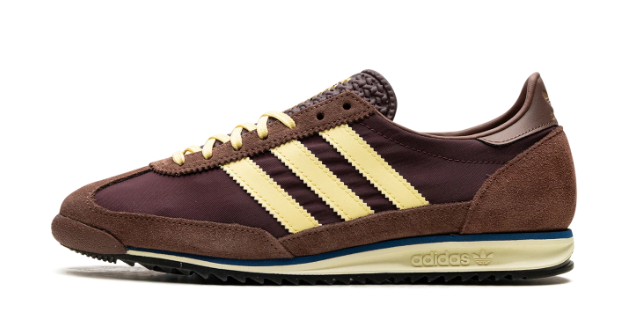 adidas Women's SL 72 OG – Maroon / Almost Yellow / Preloved Brown