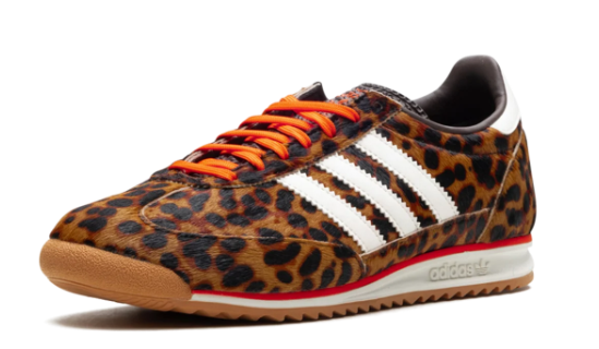 adidas SL72 OG Sneakers – Brown / Black Leopard Print