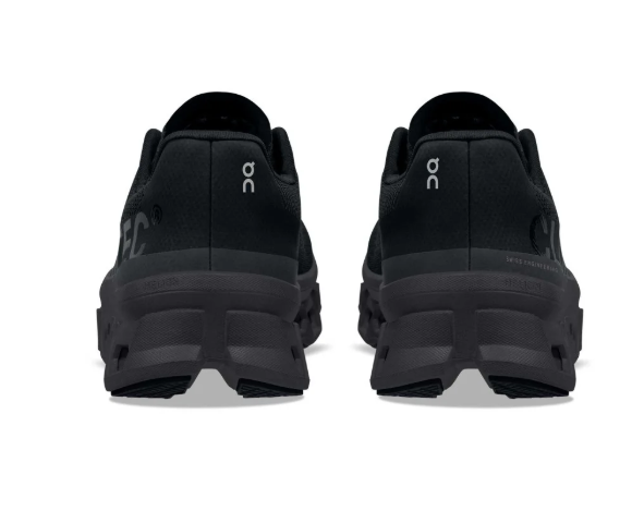 On Cloudmonster Women's Running Shoes – Black/Magnet