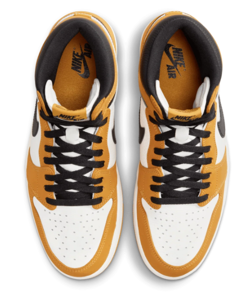 Air Jordan 1 High OG Men's Shoes – Yellow Ochre / Black / Sail